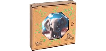 Milliwood Puzzle Holz M Ellie Elephant 46 Teile