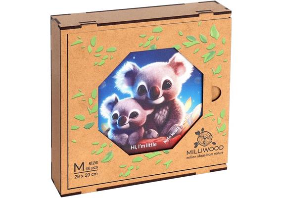 Milliwood Puzzle Holz M Kylo Koala 46 Teile