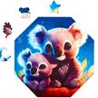 Milliwood Puzzle Holz M Kylo Koala 46 Teile | Bild 2