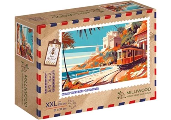 Milliwood Puzzle Holz XXL Mallorca 501 Teile
