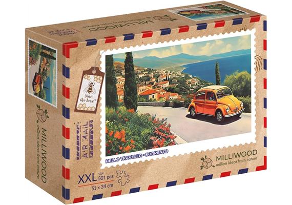 Milliwood Puzzle Holz XXL Sorrento 501 Teile