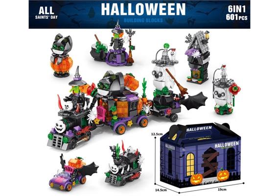 Mini Klemmbausteine Set Halloween 6 in 1