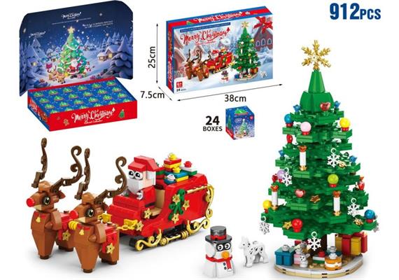 Mini Klemmbausteine Set TOY9158 Adventskalender
