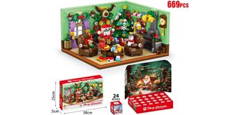 Mini Klemmbausteine Set TOY9159 Adventskalender
