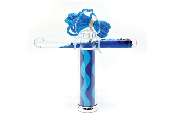 Mini Liquid Stick Kaleidoskop Groovy Blue Waves