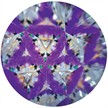 Mini Liquid Stick Kaleidoskop Groovy Purple Triangles | Bild 3