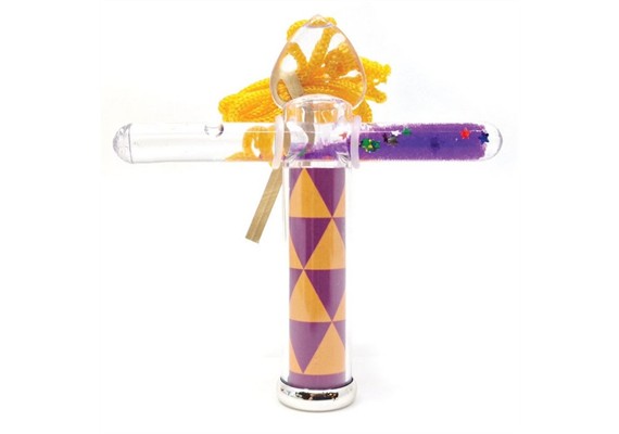Mini Liquid Stick Kaleidoskop Groovy Purple Triangles