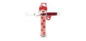 Mini Liquid Stick Kaleidoskop Groovy Red Dots