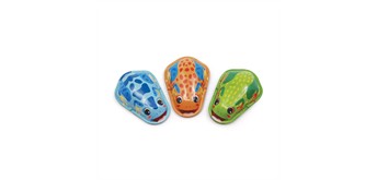 Mini Retro Tin Clickers - Frösche 1 Stück assortiert