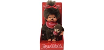 Monchhichi Girl + Mini Monchhichi