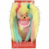 Monchhichi Mädchen mit 6 farbigen Zöpfen 20 cm