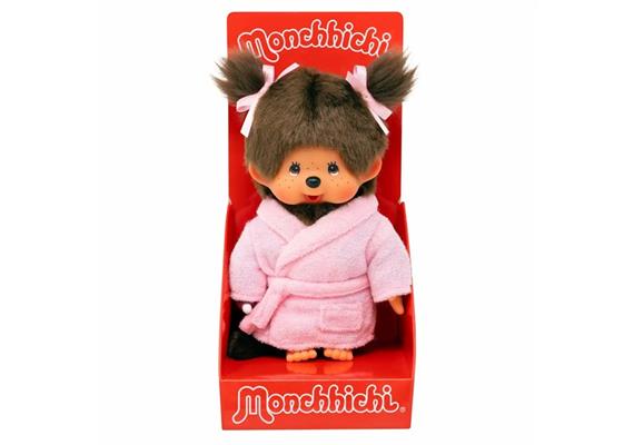 Monchhichi Plüschfigur Bathrobe Girl 20 cm