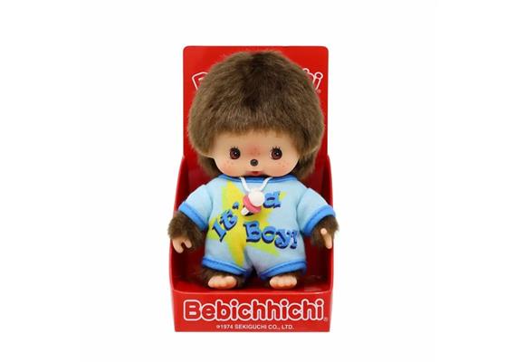 Monchhichi Plüschfigur Bebichhichi Romper It's a Boy 15 cm
