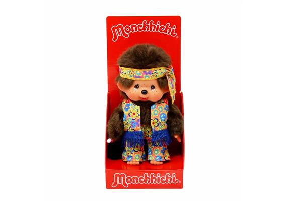 Monchhichi Plüschfigur Flower Power Junge 20 cm