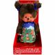 Monchhichi Plüschfigur Mädchen Camping Kleid braun 20 cm