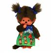 Monchhichi Plüschfigur Mädchen Camping Kleid braun 20 cm | Bild 3