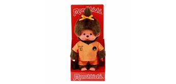 Monchhichi Plüschfigur Mädchen Fussballer Niederlande