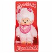 Monchhichi Plüschfigur Mädchen Kirschblüte mit Latz pink 20 cm | Bild 4