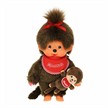 Monchhichi Plüschfigur Mädchen mit Mini rot/braun 20 cm | Bild 2