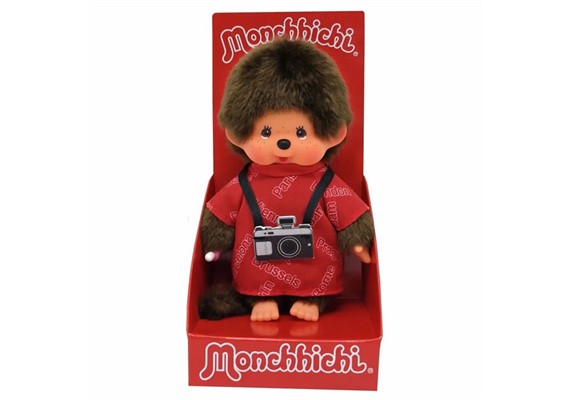 Monchhichi Plüschfigur Tourist Boy 20 cm