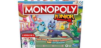 Monopoly Junior 2 in 1 - doppelseitiger Spielplan