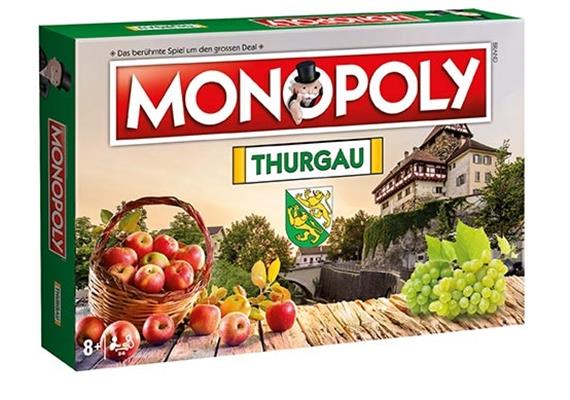 Monopoly Thurgau 2. Auflage, deutsch