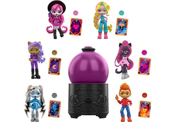 Monster High-Zaubertränke Kristallkugel Minipuppen 1 Stück Überraschung