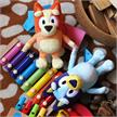 Moose - Plüsch bluey Friends ca. 23 cm 1 Stück assortiert | Bild 4