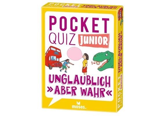 Moses - Pocket Quiz junior - Unglaublich aber wahr