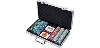 Natural Games Poker-Set im Aluminiumkoffer, 300 Chips