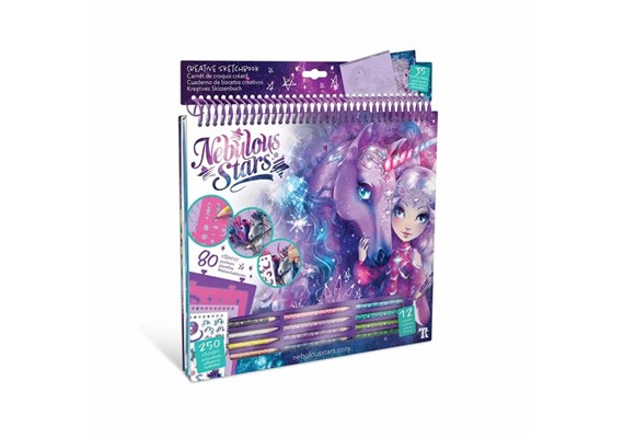 Nebulous Stars Kreatives Skizzenbuch Fantasiepferde Galaxie