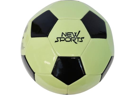New Sports Fussball Glow in the Dark, PVC, Grösse 5