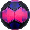 New Sports Fussball schwarz/pink, Grösse 4 unaufgeblasen