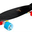 New Sports Kickboard, schwarz blau/orange, ABEC 7 | Bild 2