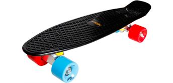 New Sports Kickboard, schwarz blau/orange, ABEC 7