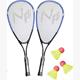 New Sports Speedbadminton Set in Tasche