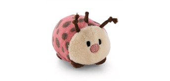 Nici Kuscheltier mymochi Marienkäfer Dozz liegend beige 5 cm