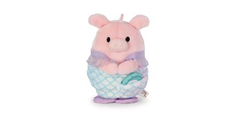 Nici Kuscheltier mymochi Schwein Onk mit Muschel und Meerjungfraukostüm