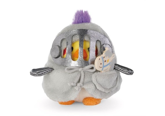 Nici Kuscheltier mymochi Sittich Chipsy mit Steckenpferd und Ritterkostüm