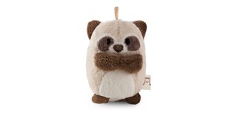 Nici Kuscheltier mymochi Waschbär Rakuma hellbraun 5 cm