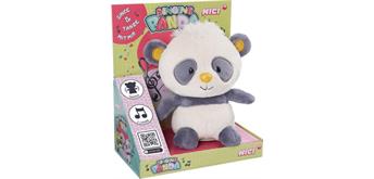 NICI Kuscheltier Singing Panda mit Sing- und Tanzfunktion