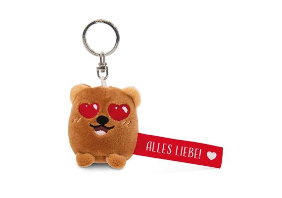 Nici Schlüsselanhänger Bär Alles Liebe! rot 5 cm