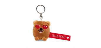 Nici Schlüsselanhänger Bär Alles Liebe! rot 5 cm