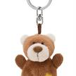 Nici Schlüsselanhänger Bär braun mit Stern 5 cm | Bild 3