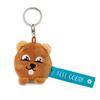 Nici Schlüsselanhänger Bär Feel Good! blau 5 cm