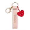 Nici Schlüsselanhänger Danke! Kunstlederband mit Herz roségold 10 cm