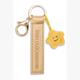 Nici Schlüsselanhänger Dein Glücksstern Kunstlederband mit Stern gold 10 cm