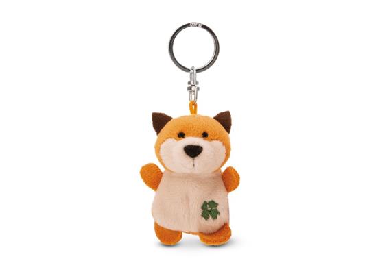 Nici Schlüsselanhänger Fuchs mit Kleeblatt 5 cm