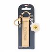 Nici Schlüsselanhänger Happiness Kunstlederband mit Blume gold 10 cm | Bild 4