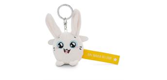 Nici Schlüsselanhänger Hase Bin immer bei dir! gelb 5 cm